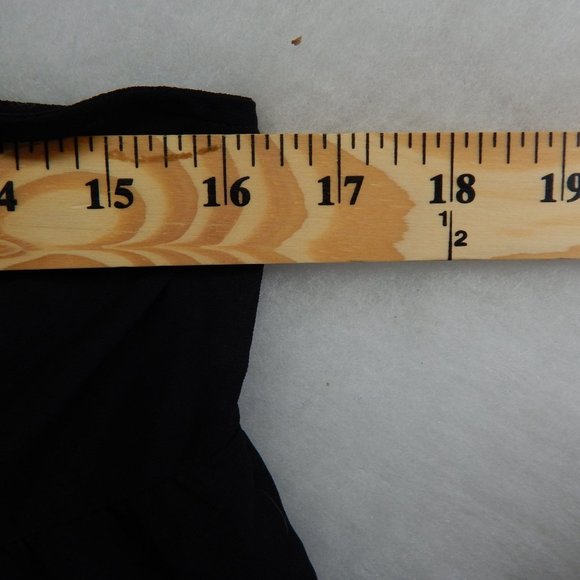 PacSun Womens Fit and Flare Mini Dress Bathing Suit Cover Up Black Size M/L - Picture 7 of 10